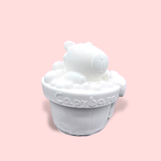 Capybara Bathtub - DIY Figurine Painting Kit