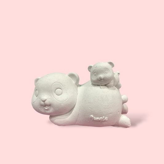 Resting Panda - DIY  Figurine Painting Kit