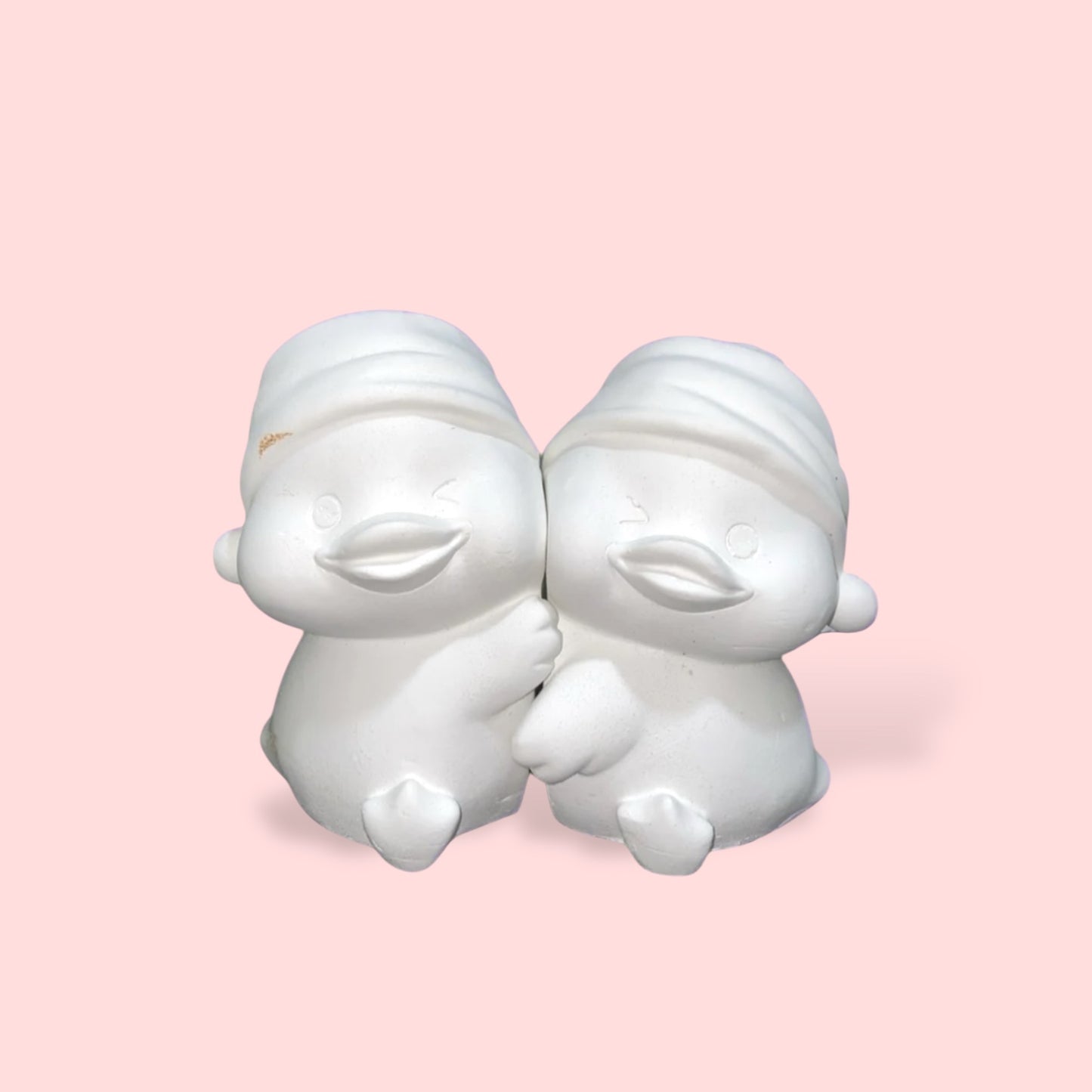 Couple Ducky - DIY Figurine Painting Kit