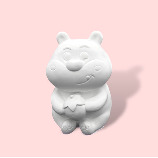 Strawberry Bear - DIY Figurine Painting Kit