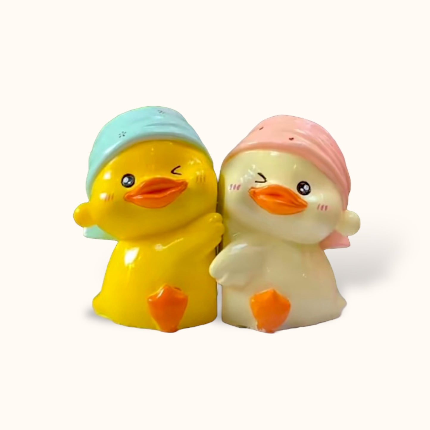 Couple Ducky - DIY Figurine Painting Kit