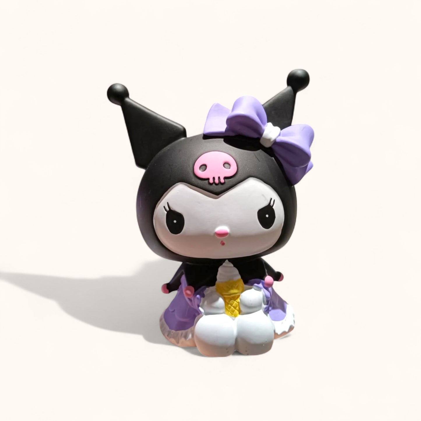 Kuro with Ice Cream - DIY Figurine Painting Kit