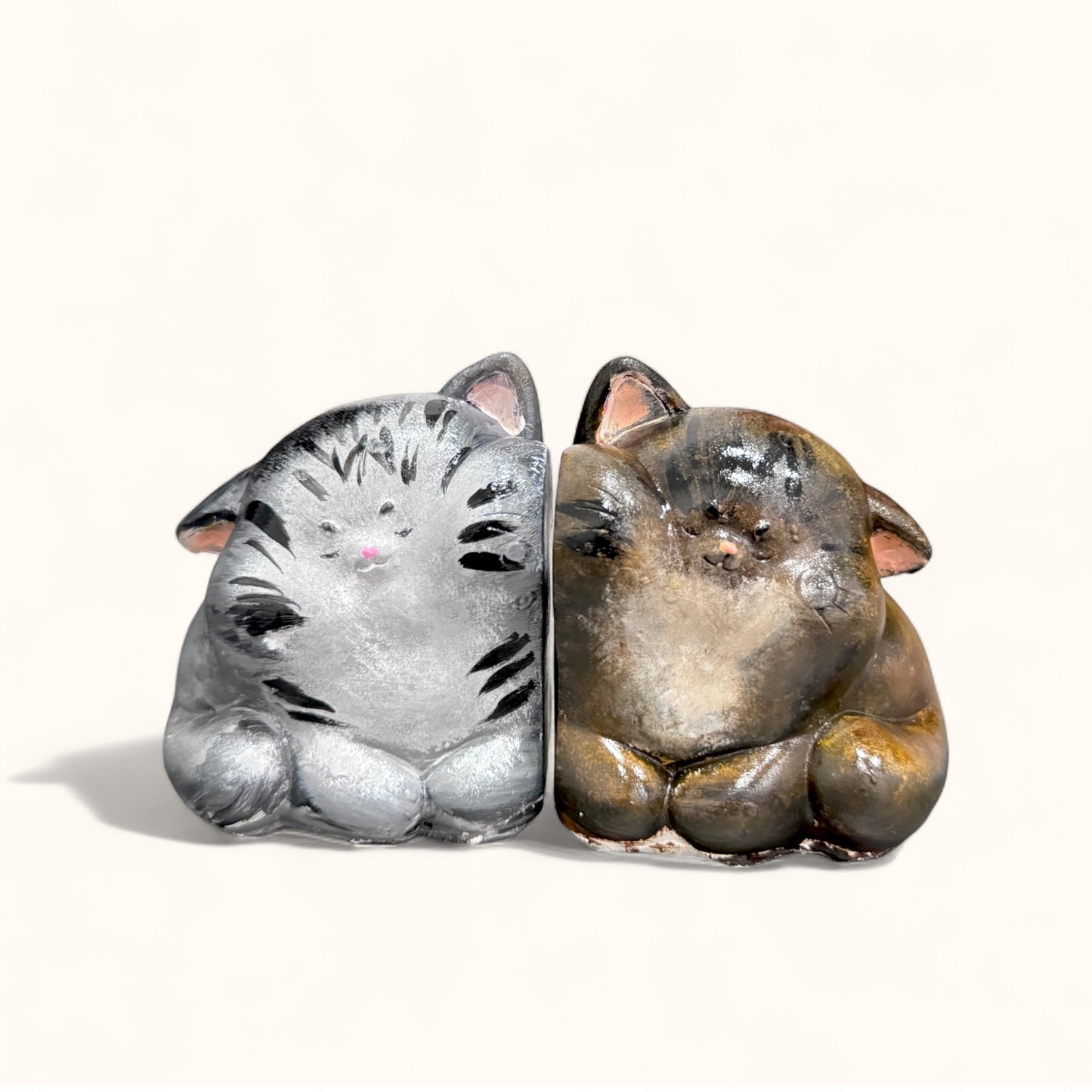 Couple Cat - DIY Figurine Painting Kit
