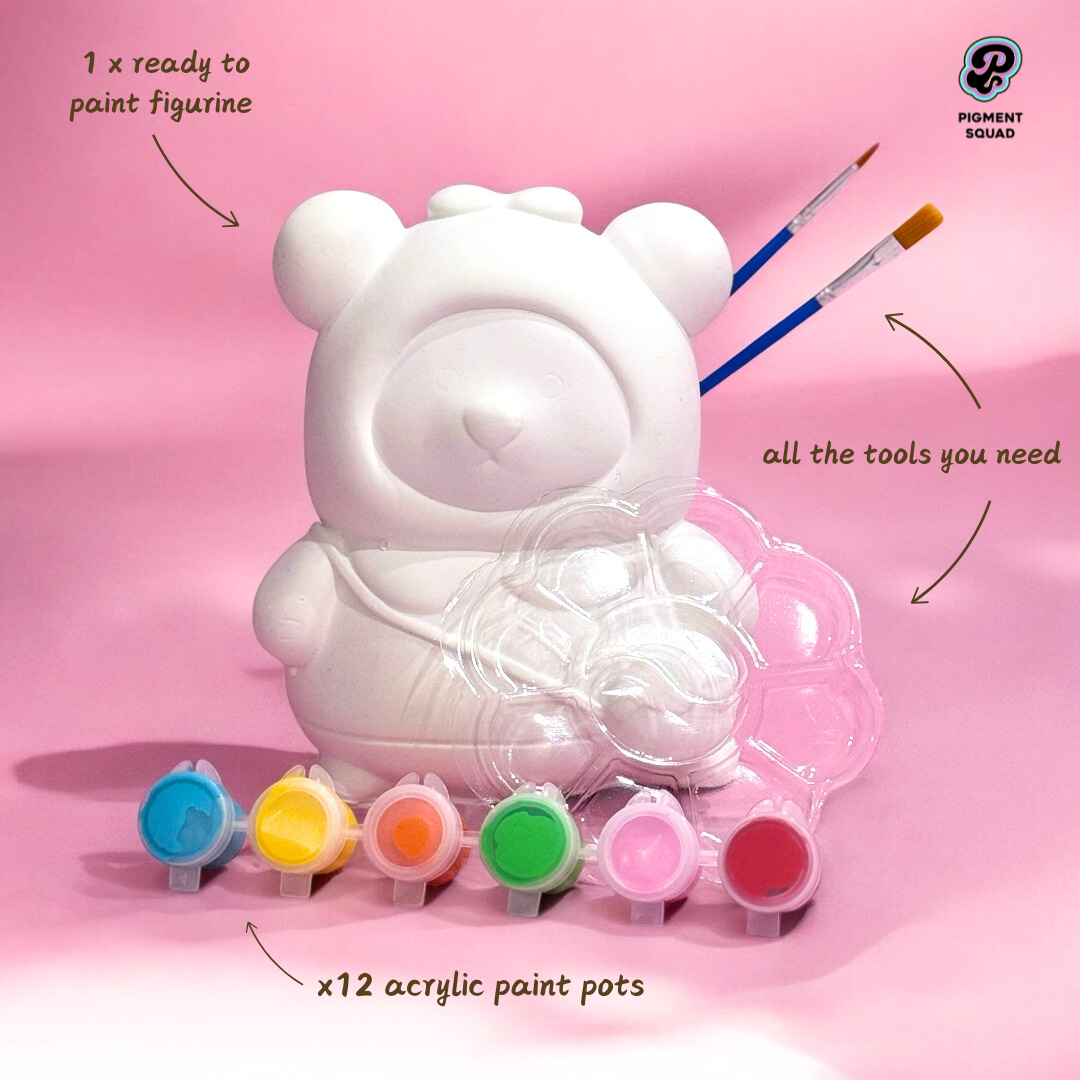 Astronaut Waving - DIY Plaster Figurine Painting Kit