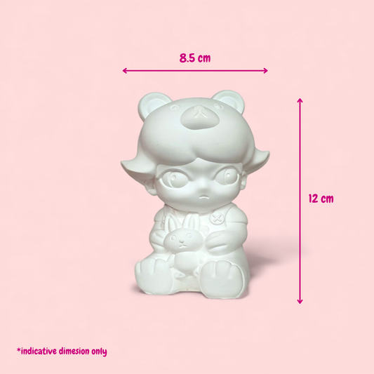 Mini Dim Dim - DIY Plaster Figurine Painting Kit