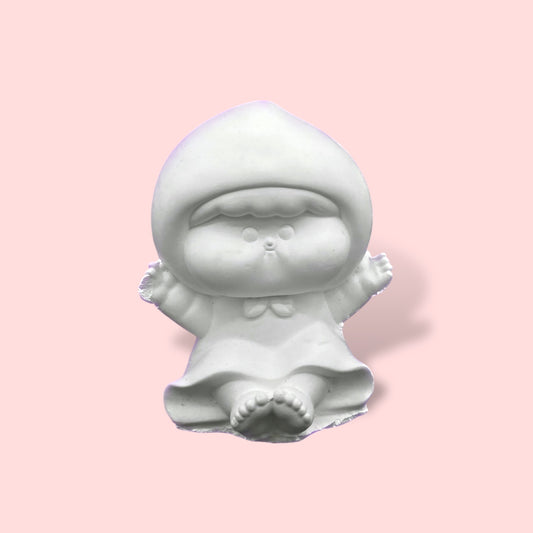 Peach Baby - DIY  Figurine Painting Kit