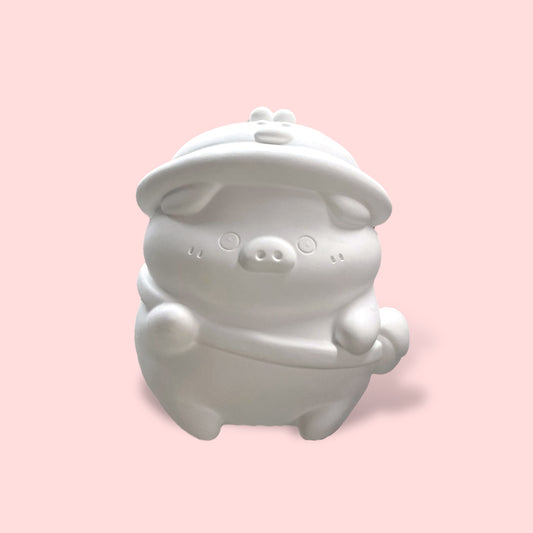 Piggy goes to School - DIY Figurine Painting Kit