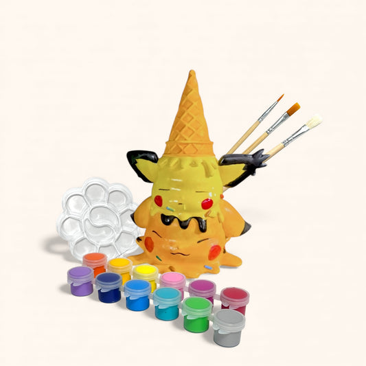 Pok the Pi Ice Cream - DIY  Figurine Painting Kit