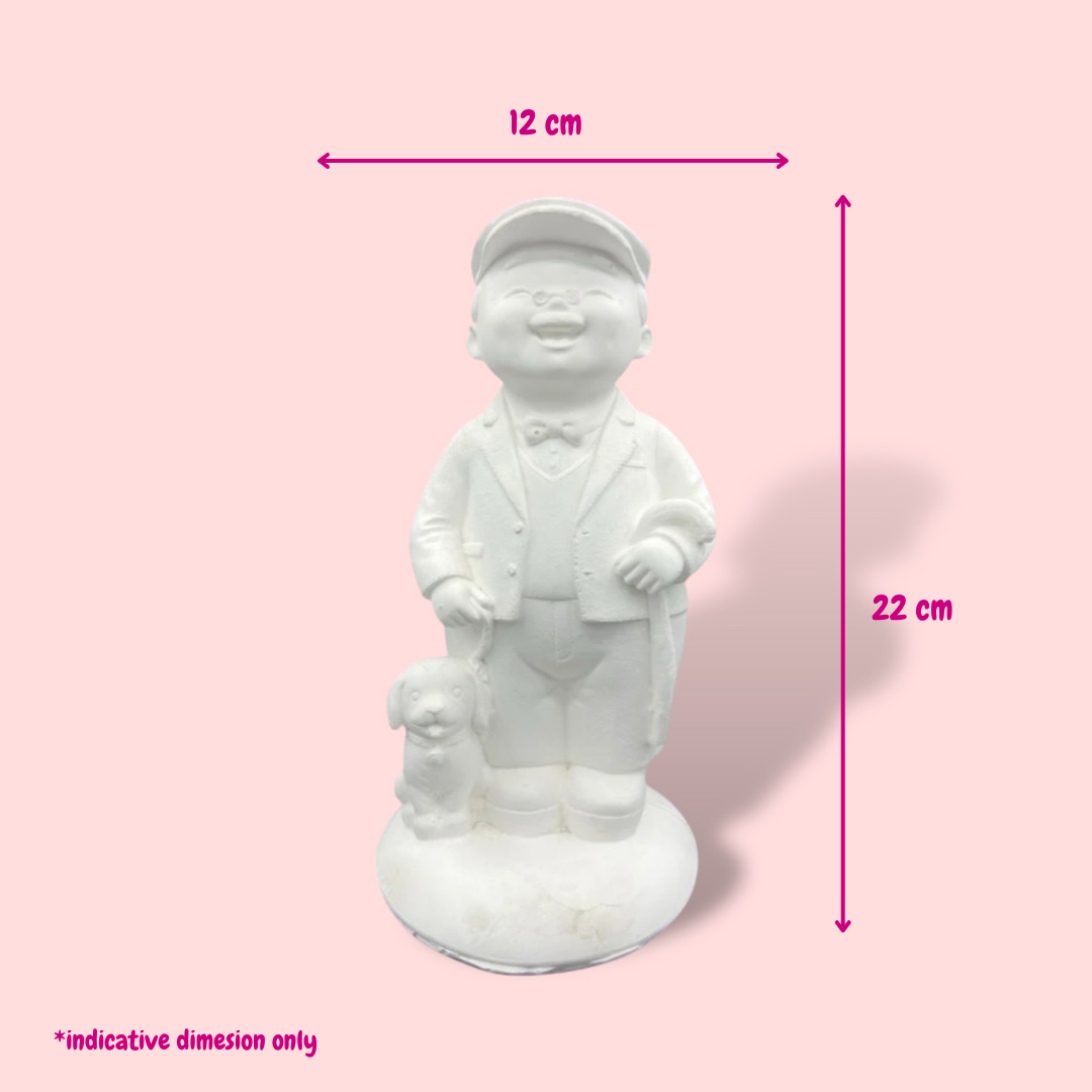 Grandpa - DIY Plaster Figurine Painting Kit