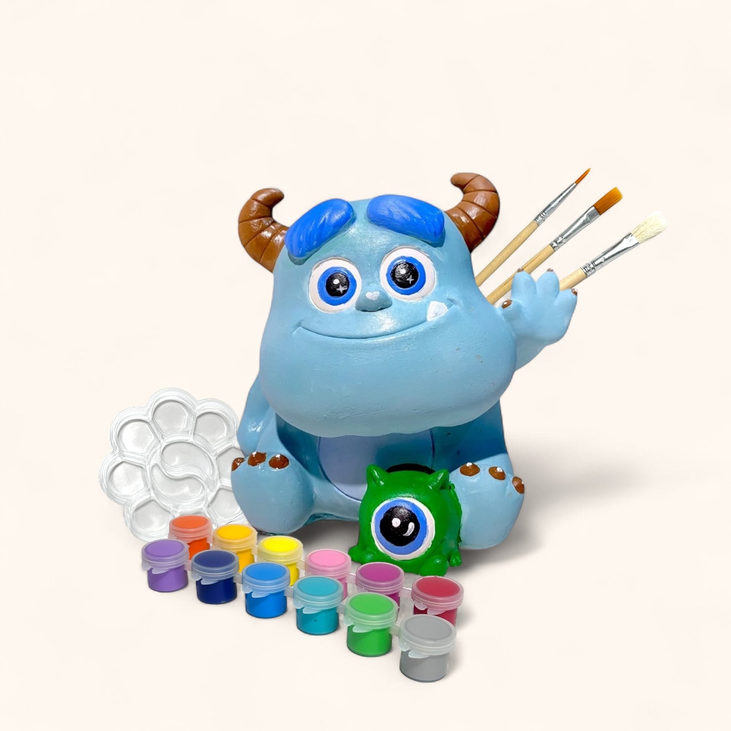Monster Suli & Mike Large - DIY  Figurine Painting Kit