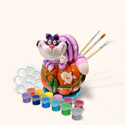 Cheshire Cat Halloween - DIY Figurine Painting Kit