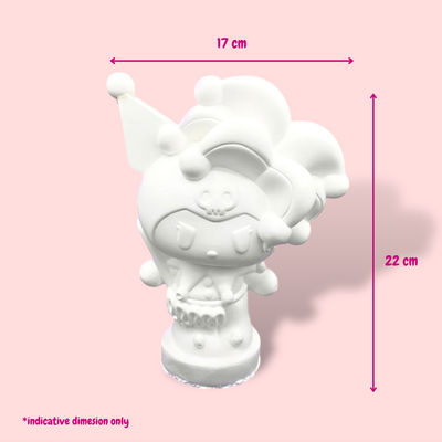 Kuro Clown Hat - DIY Plaster Figurine Painting Kit