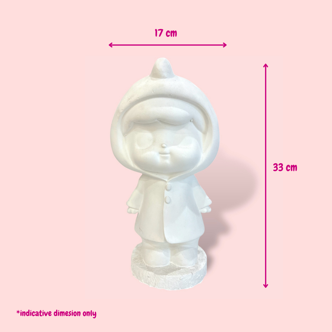 Rain Baby - DIY Plaster Figurine Painting Kit