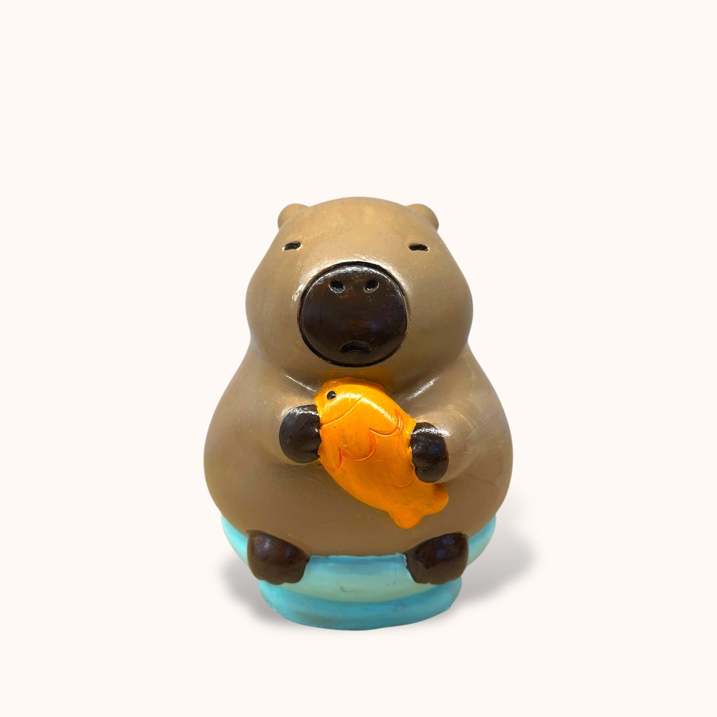 Capybara on the Toilet - DIY Figurine Painting Kit