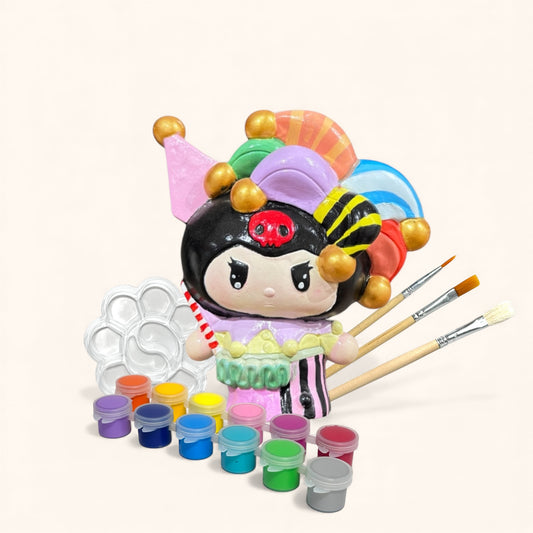 Kuro Clown Hat - DIY Figurine Painting Kit