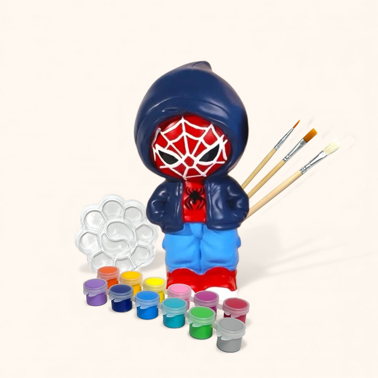 Superhero the Spidey Hoodie - DIY Figurine Painting Kit