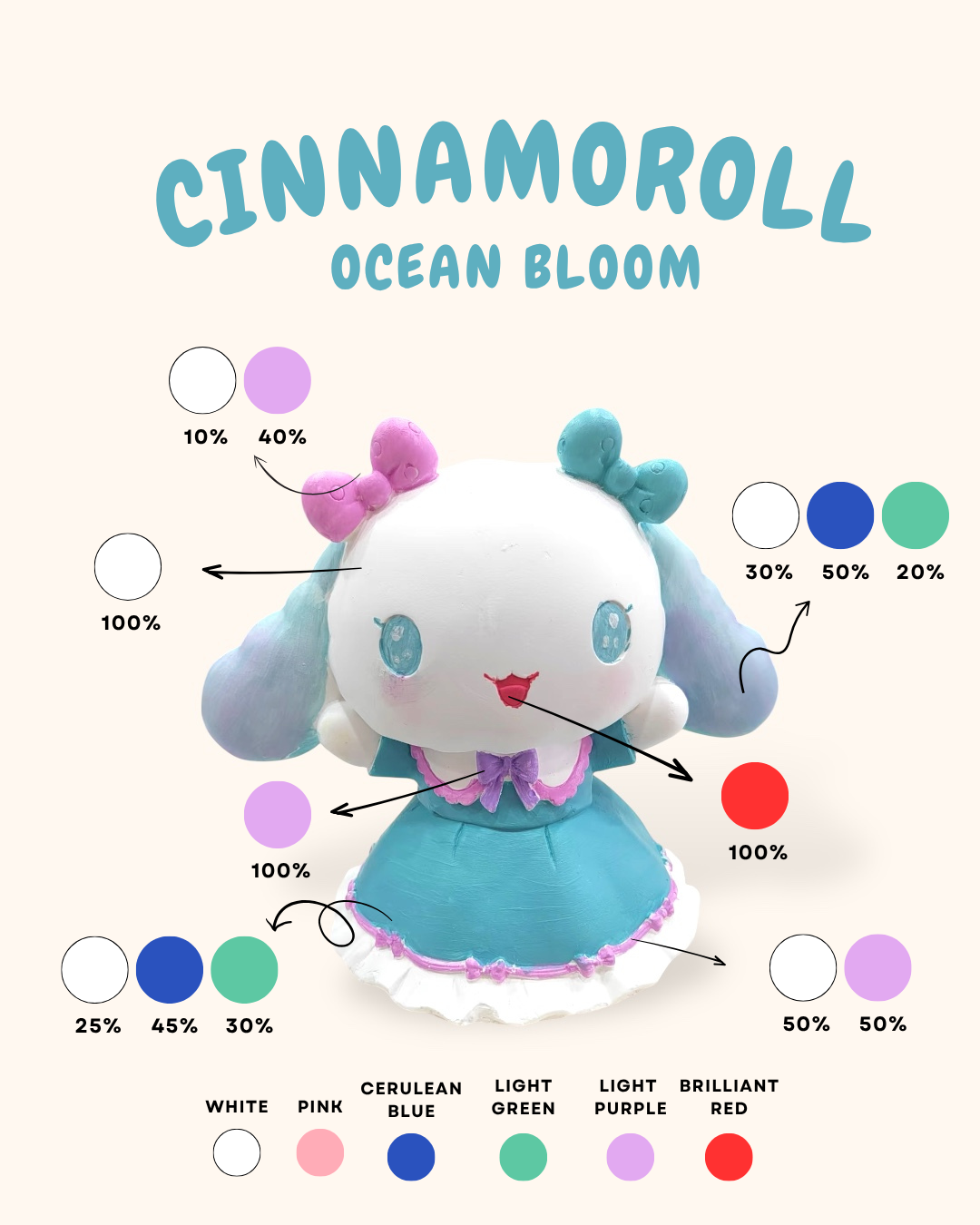 Cinna the Princess - DIY Figurine Painting Kit