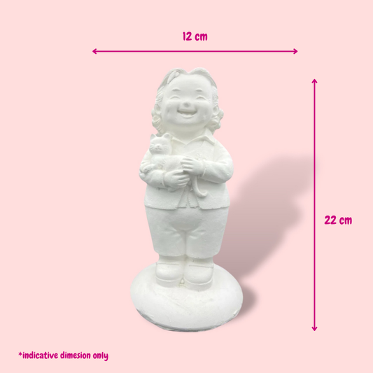 paint your own plaster figurine kit