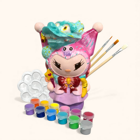 Kuro Dragon Hat - DIY Figurine Painting Kit