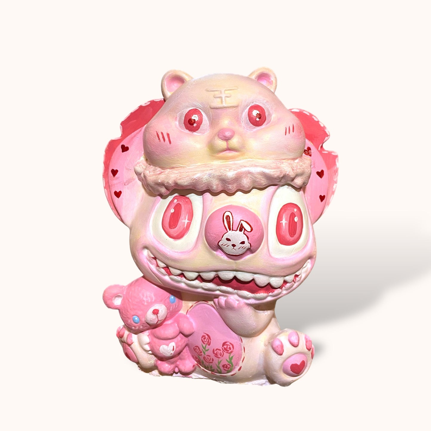 Mitch with Tiger Hat - DIY Plaster Figurine Painting Kit