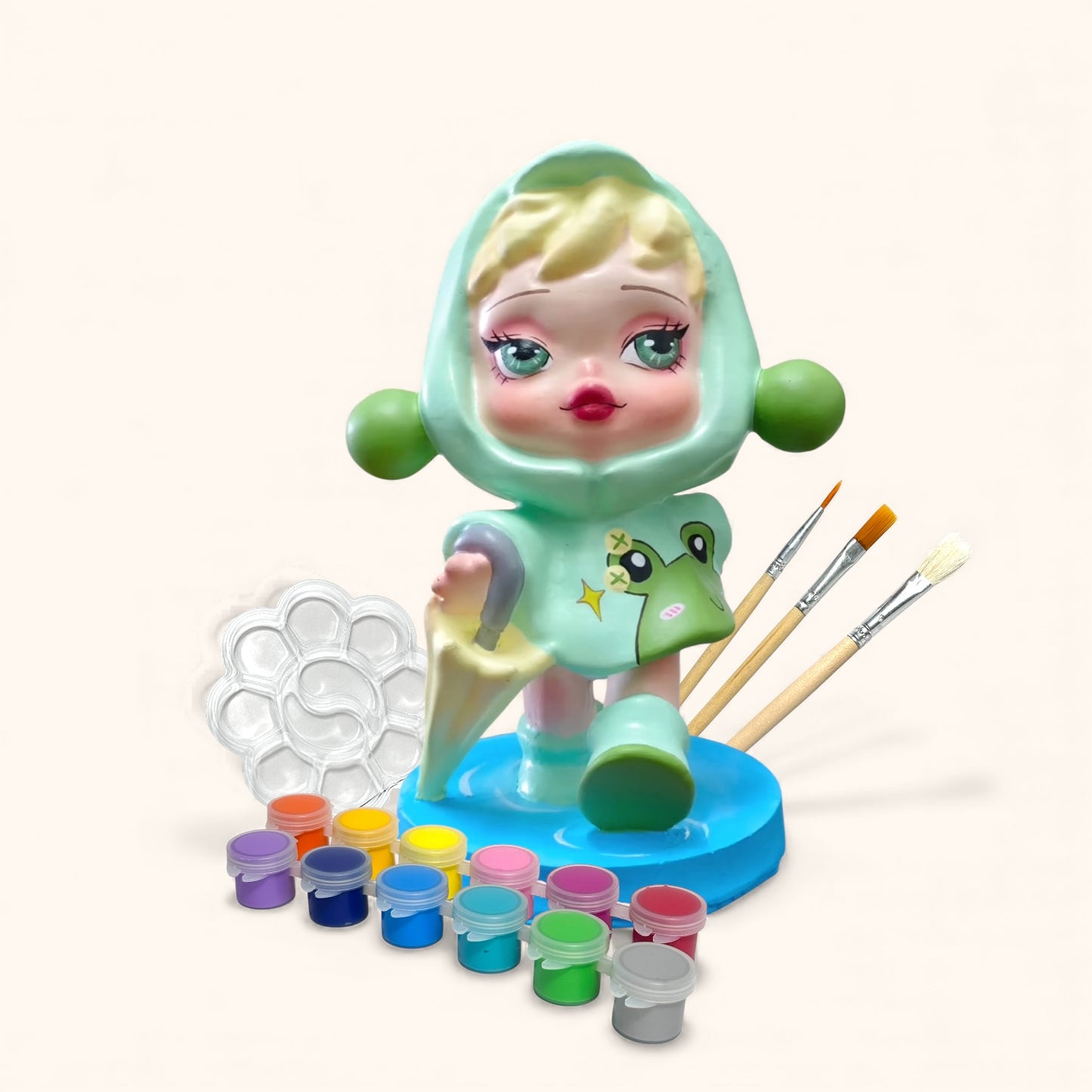 SP with Umbrella - DIY Figurine Painting Kit