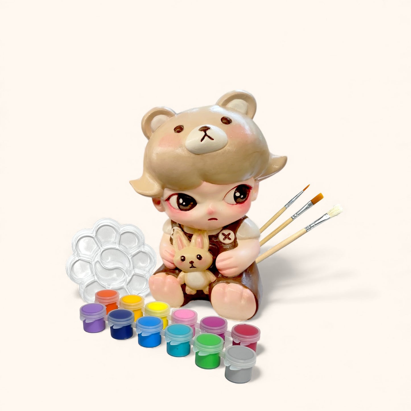 Mini Dim Dim - DIY Plaster Figurine Painting Kit