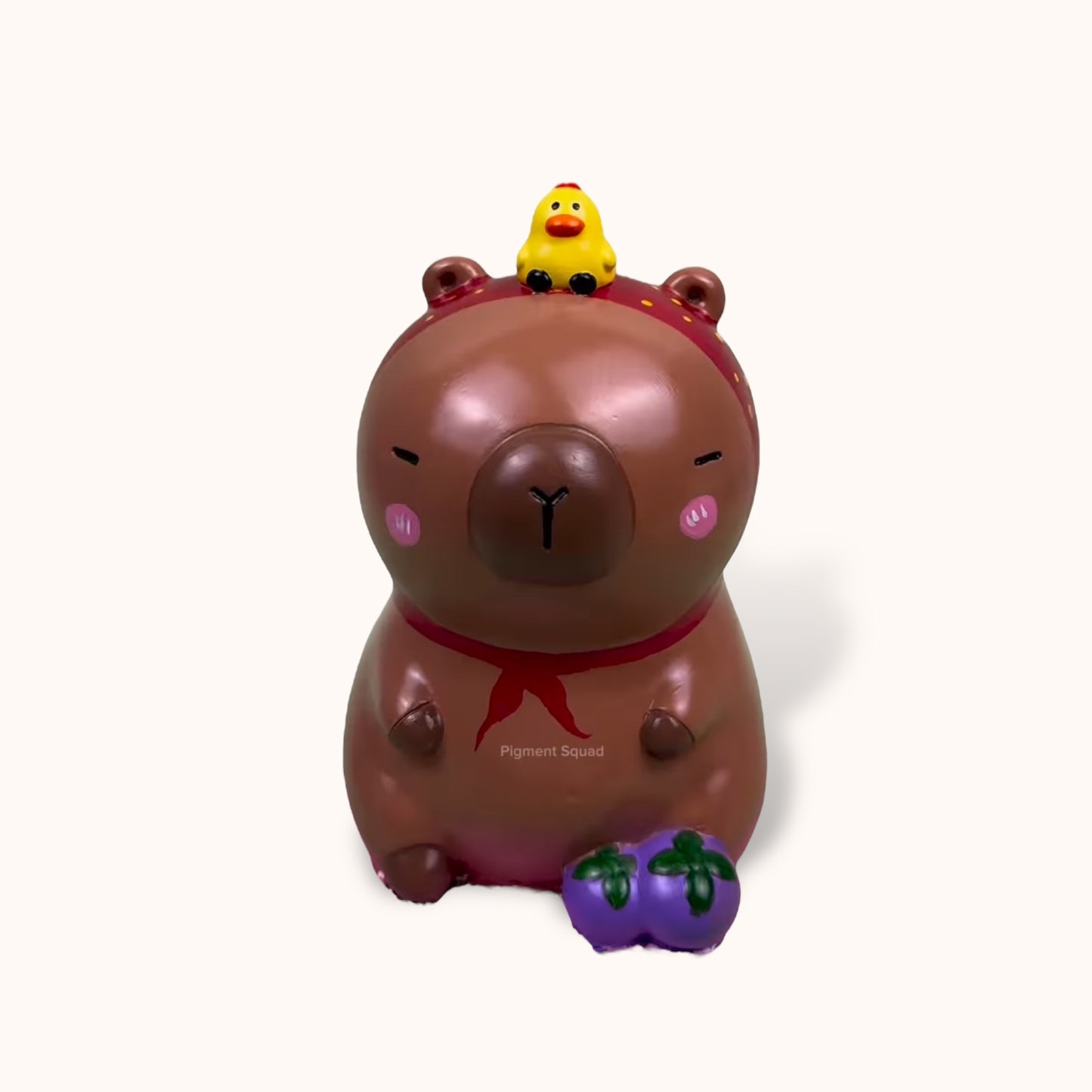 Capybara Chicken Hat - DIY Figurine Painting Kit