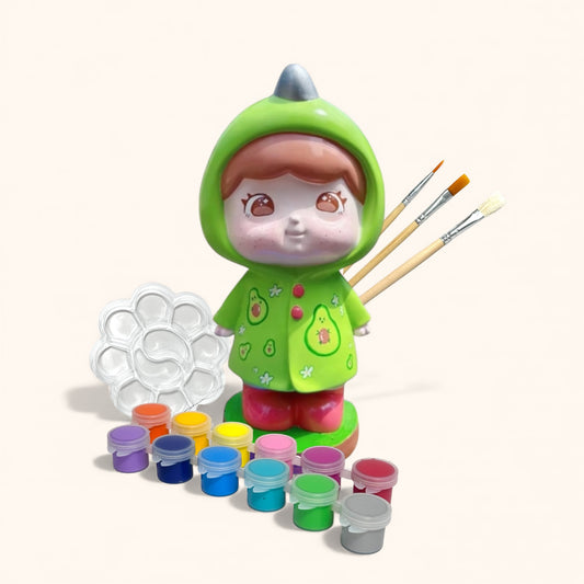 Rain Baby - DIY  Figurine Painting Kit
