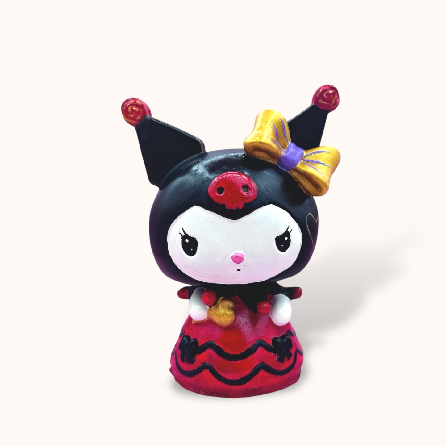 Kuro with Bowtie- DIY Figurine Painting Kit