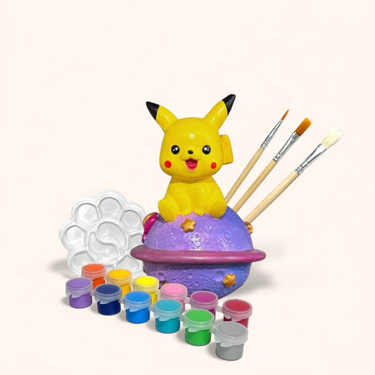 Pok the Pi on Saturn - DIY  Figurine Painting Kit