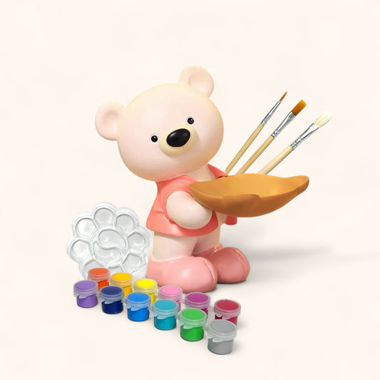 Bear Holder C - DIY Figurine Painting Kit