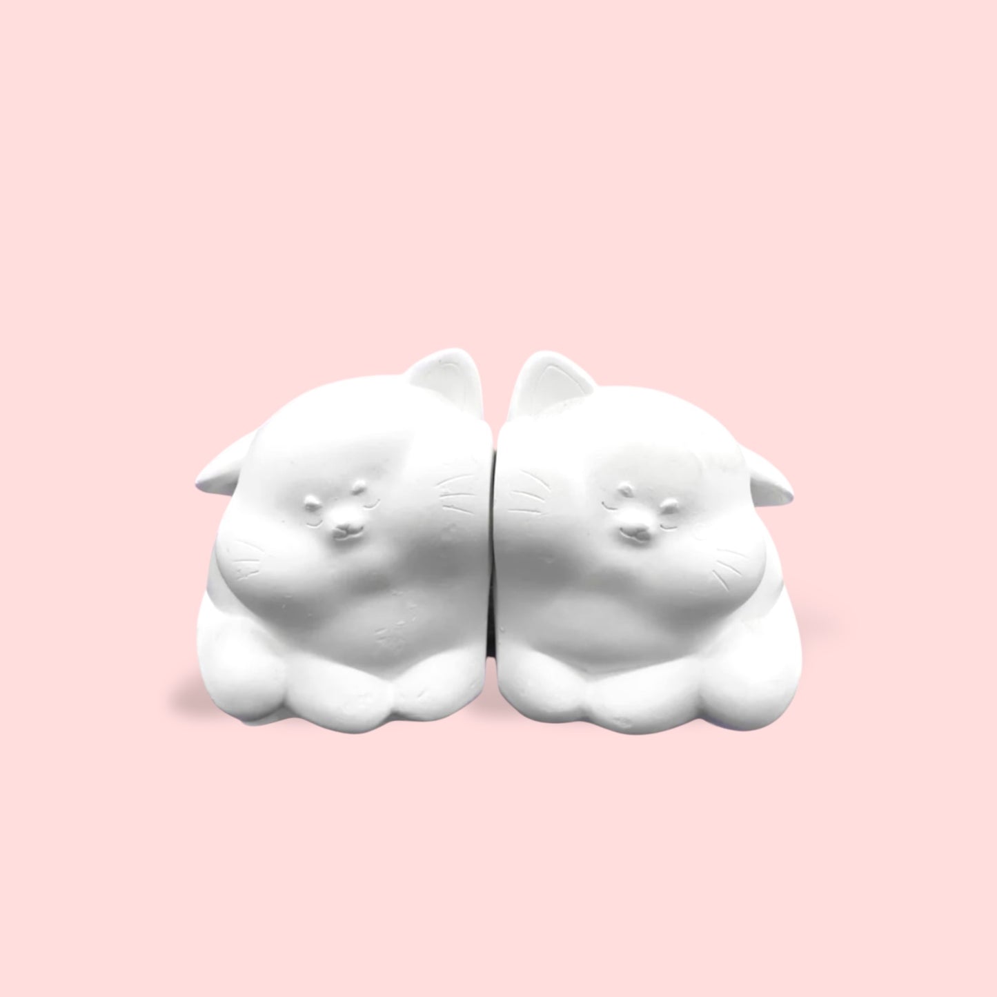 Couple Cat - DIY Figurine Painting Kit
