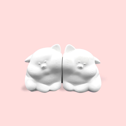 Couple Cat - DIY Figurine Painting Kit