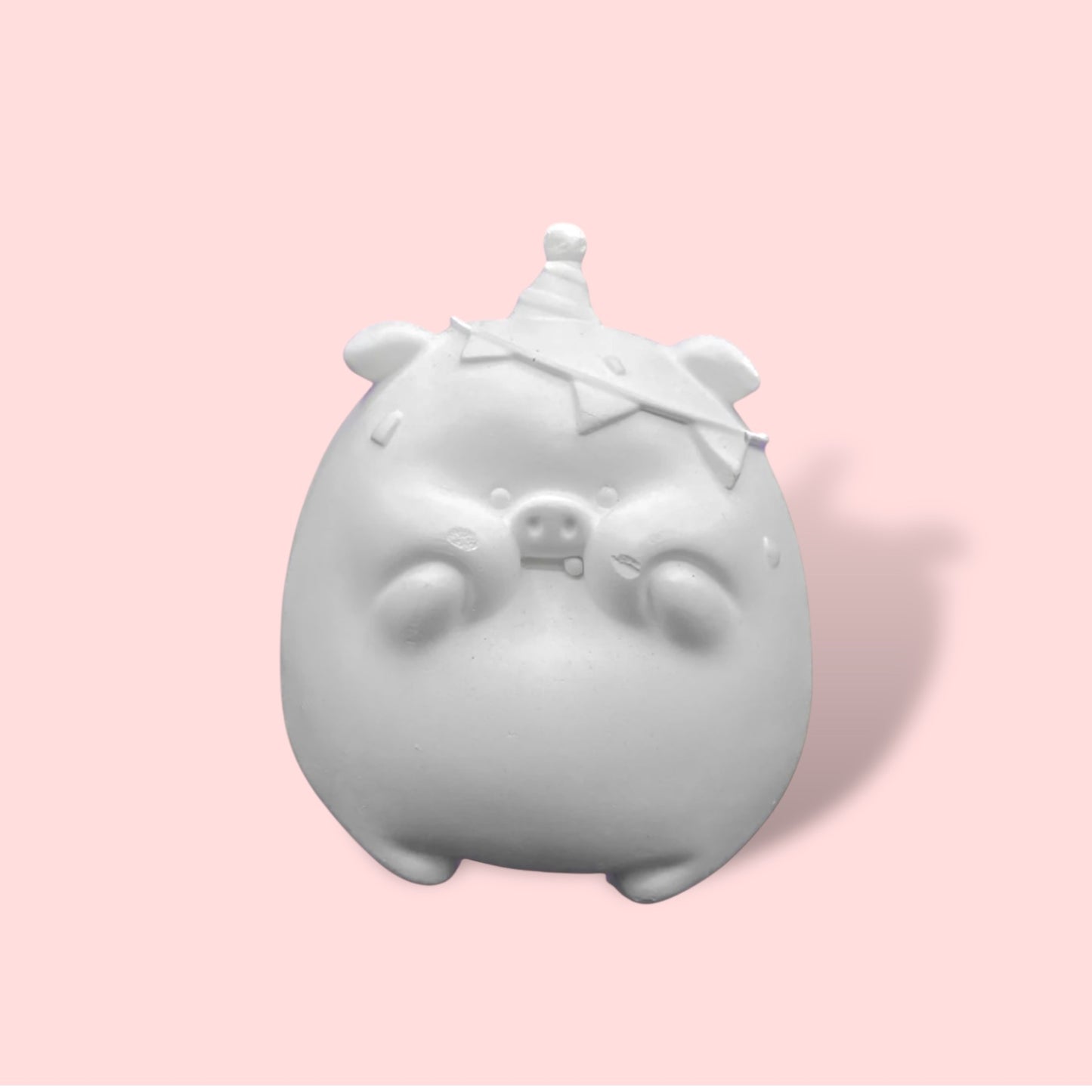 Piggy Birthday - DIY  Figurine Painting Kit