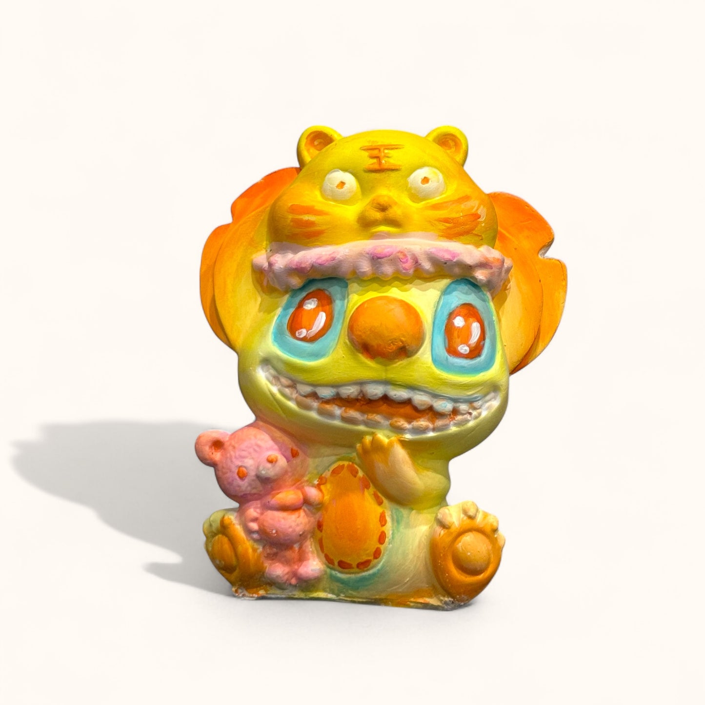 Mitch with Tiger Hat - DIY Plaster Figurine Painting Kit