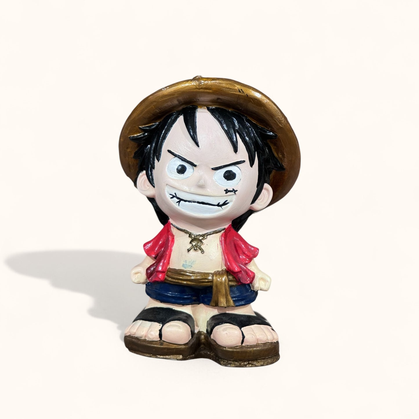 Luff the Pirate Boy - DIY Plaster Figurine Painting Kit