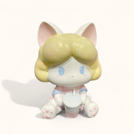 Cat Lady -  DIY Figurine Painting Kit