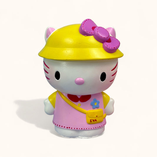 Bowtie Cat School Girl - DIY Figurine Painting Kit