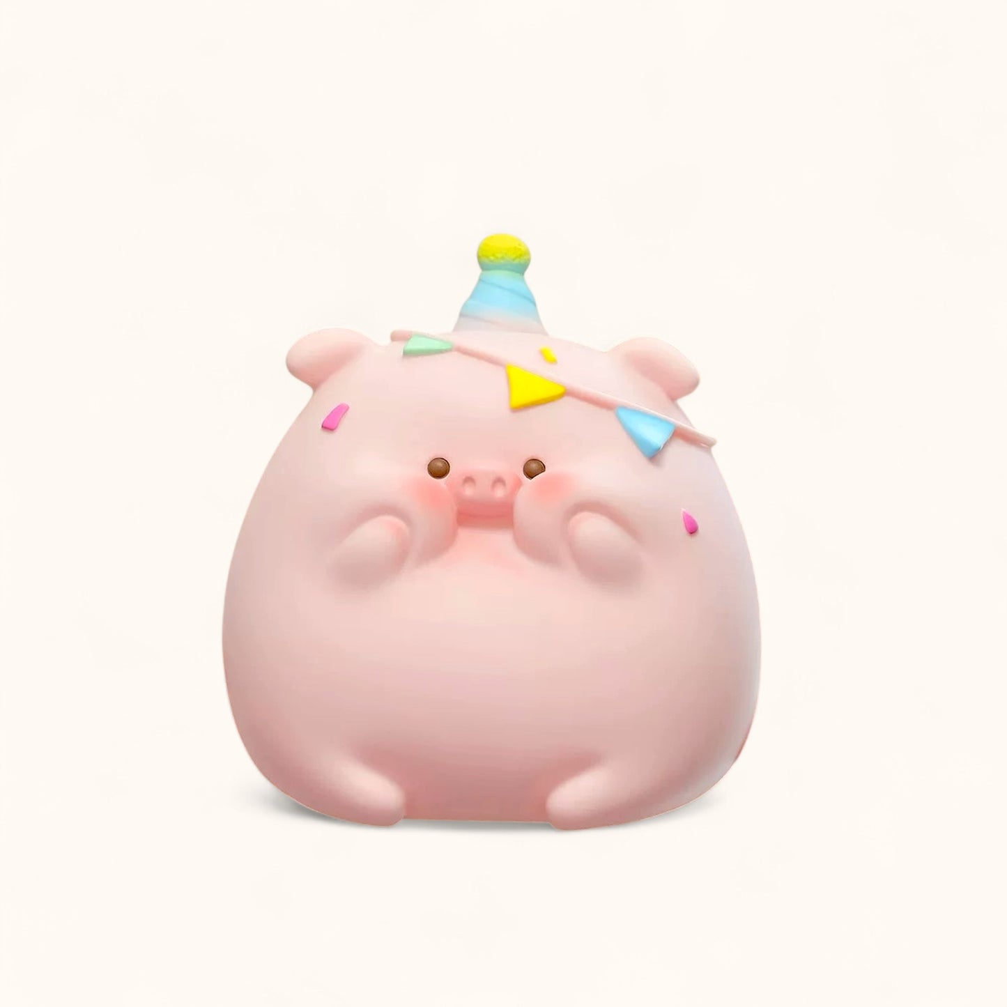 Piggy Birthday - DIY  Figurine Painting Kit