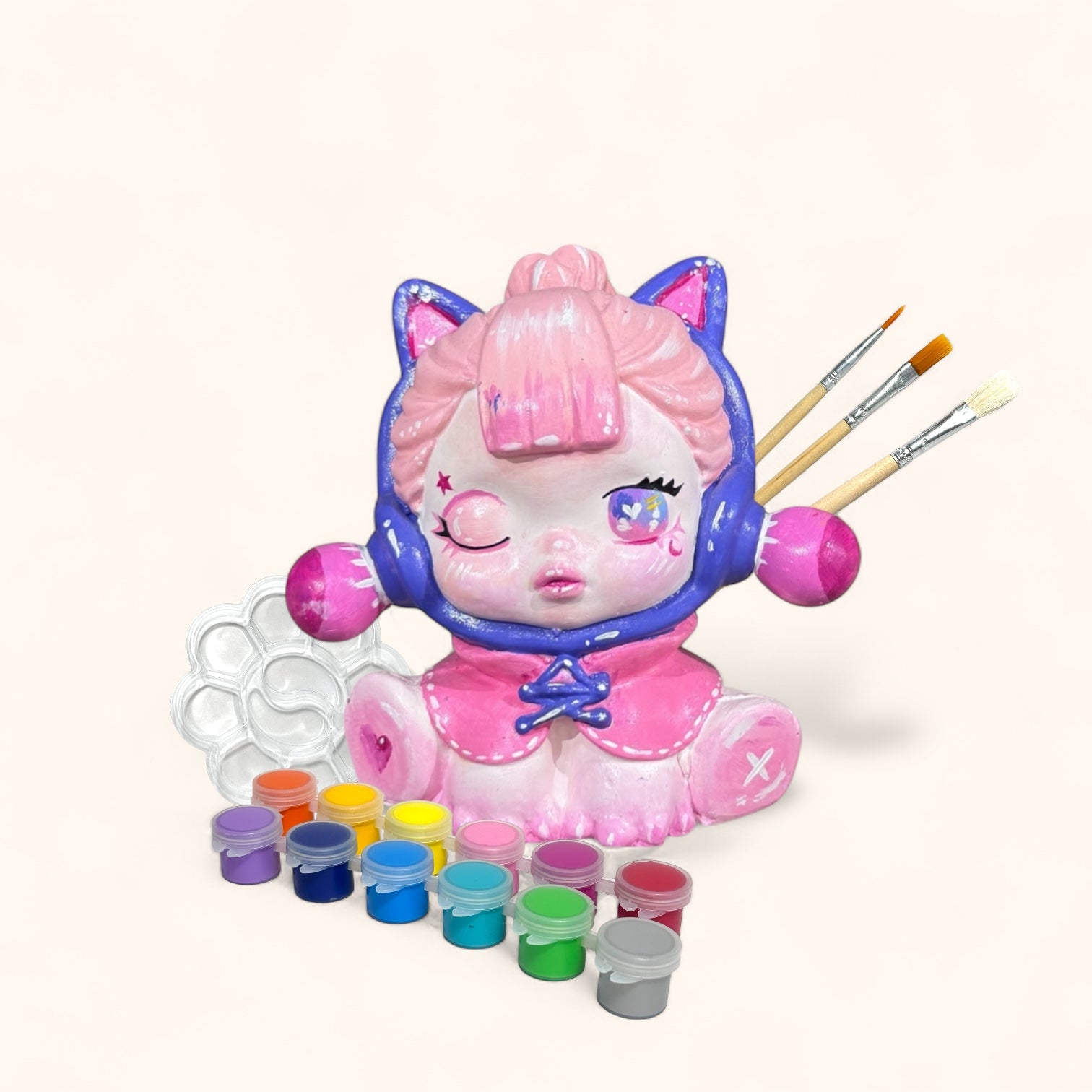 paint your own plaster figurine kit