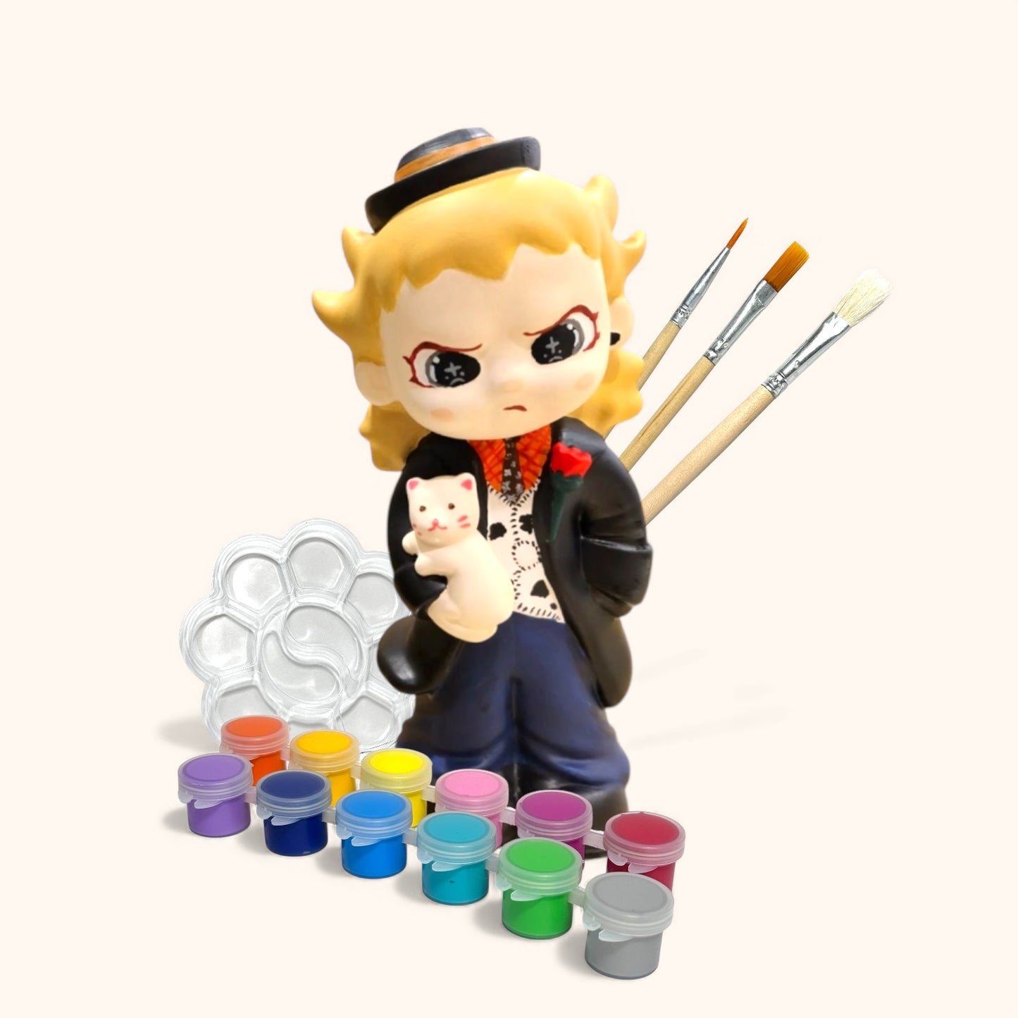 paint your own plaster figurine kit