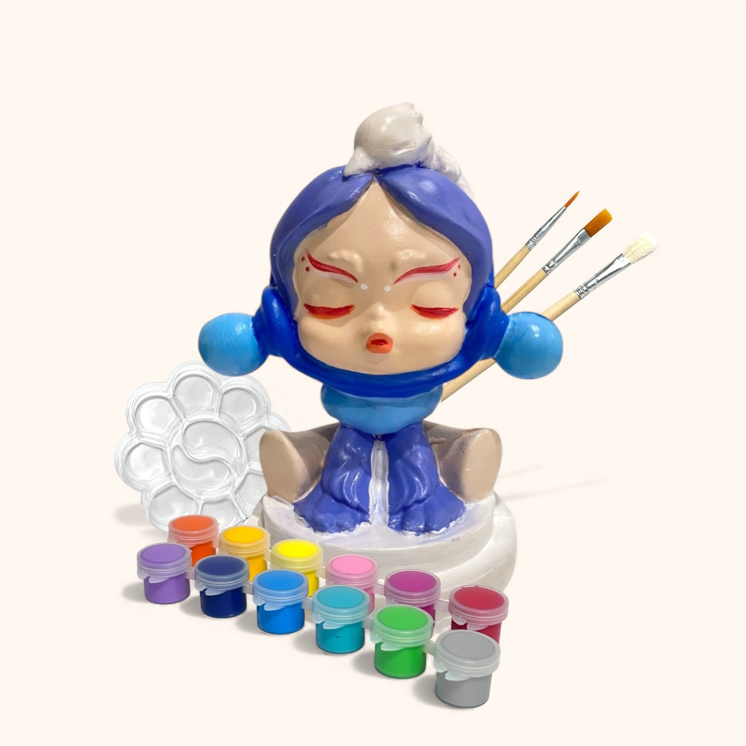 paint your own plaster figurine kit